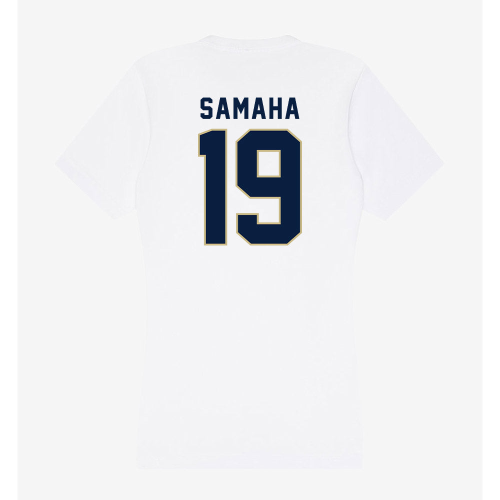 Akron - NCAA Football : adam samaha - Women's V-Neck T-Shirt-1