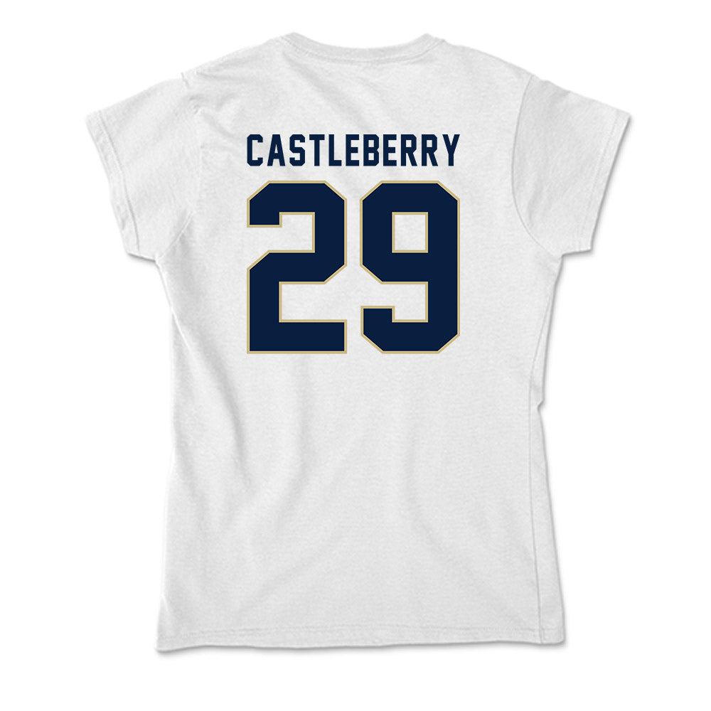 Akron - NCAA Football : Jordan Castleberry - Soft Style Women’s T-Shirt-1