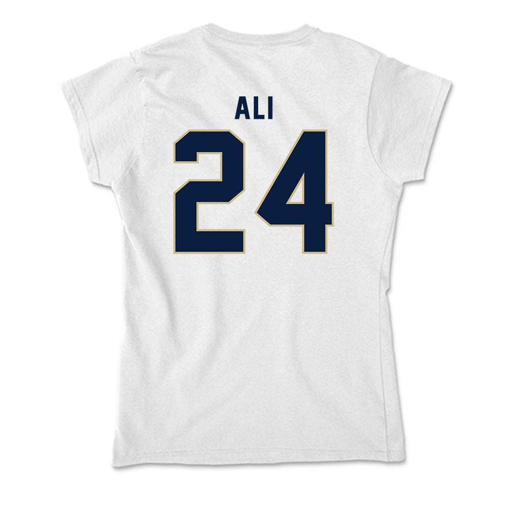 Akron - NCAA Men's Basketball : Ali Ali - Soft Style Women’s T-Shirt-1