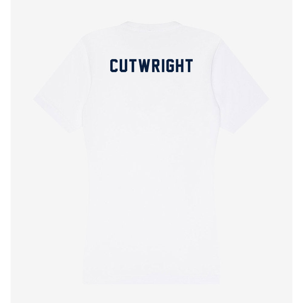 Akron - NCAA Cheerleading : Jacob Cutwright - Women's V-Neck T-Shirt-1