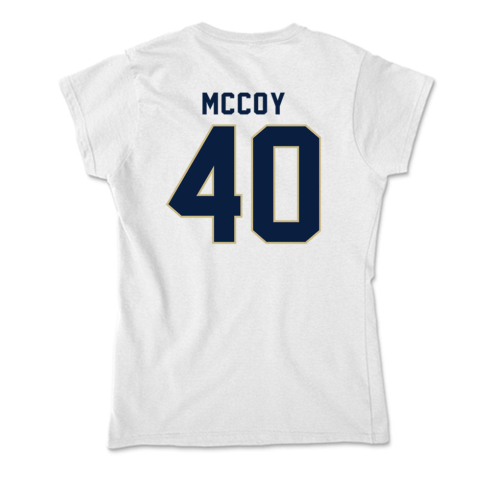 Akron - NCAA Football : Bryan McCoy - Soft Style Women’s T-Shirt-1