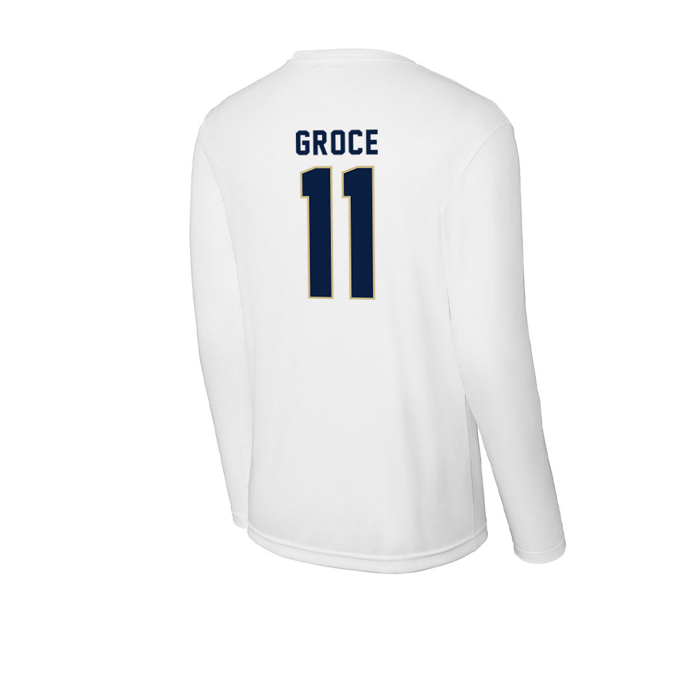 Akron - NCAA Men's Basketball : Conner Groce - Activewear Long Sleeve T-Shirt