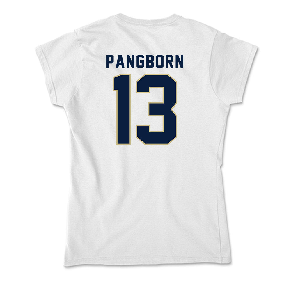 Akron - NCAA Baseball : Ty Pangborn - Soft Style Women’s T-Shirt-1