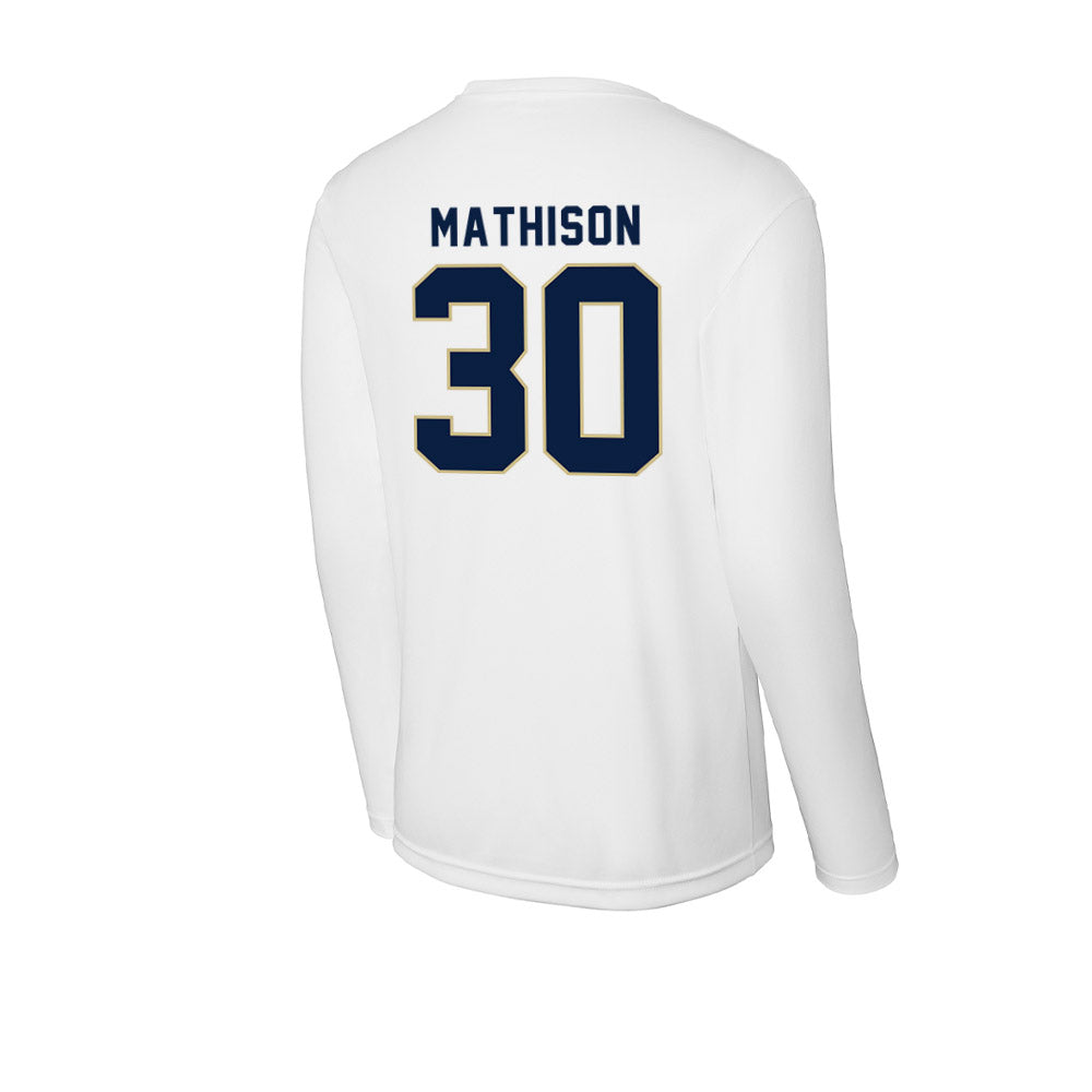 Akron - NCAA Baseball : Gabe Mathison - Activewear Long Sleeve T-Shirt-1