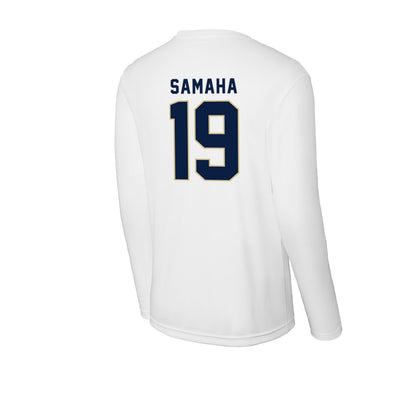 Akron - NCAA Football : adam samaha - Activewear Long Sleeve T-Shirt-1