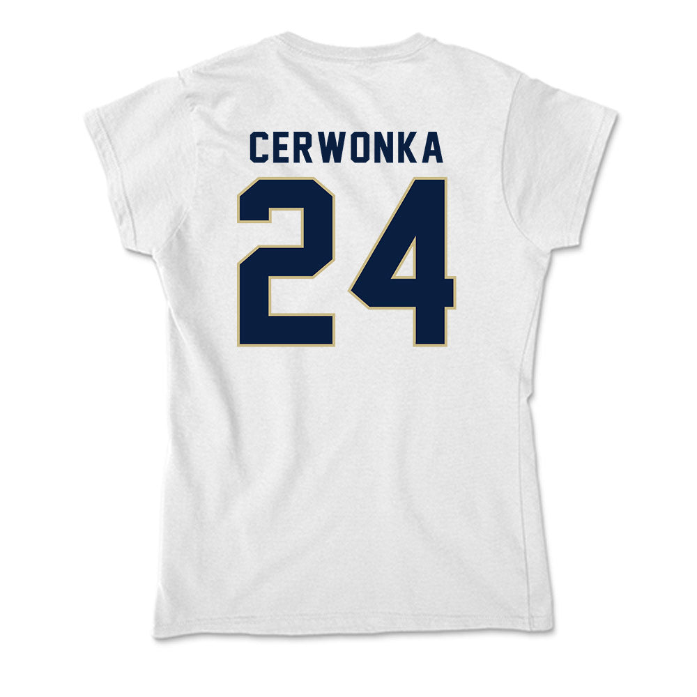 Akron - NCAA Women's Lacrosse : Kiran Cerwonka - Soft Style Women’s T-Shirt-1