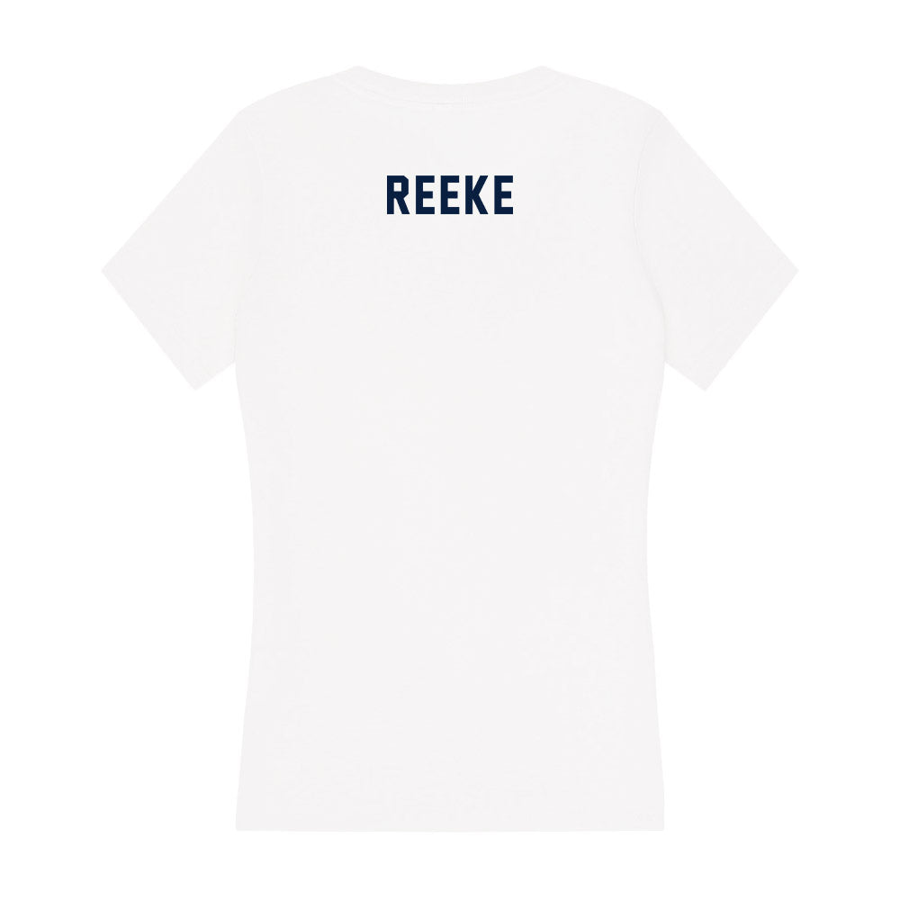 Akron - NCAA Rifle : Sally Reeke - Women's V-Neck T-Shirt-1