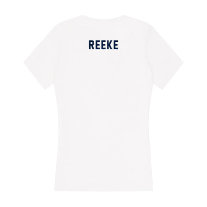 Akron - NCAA Rifle : Sally Reeke - Women's V-Neck T-Shirt-1