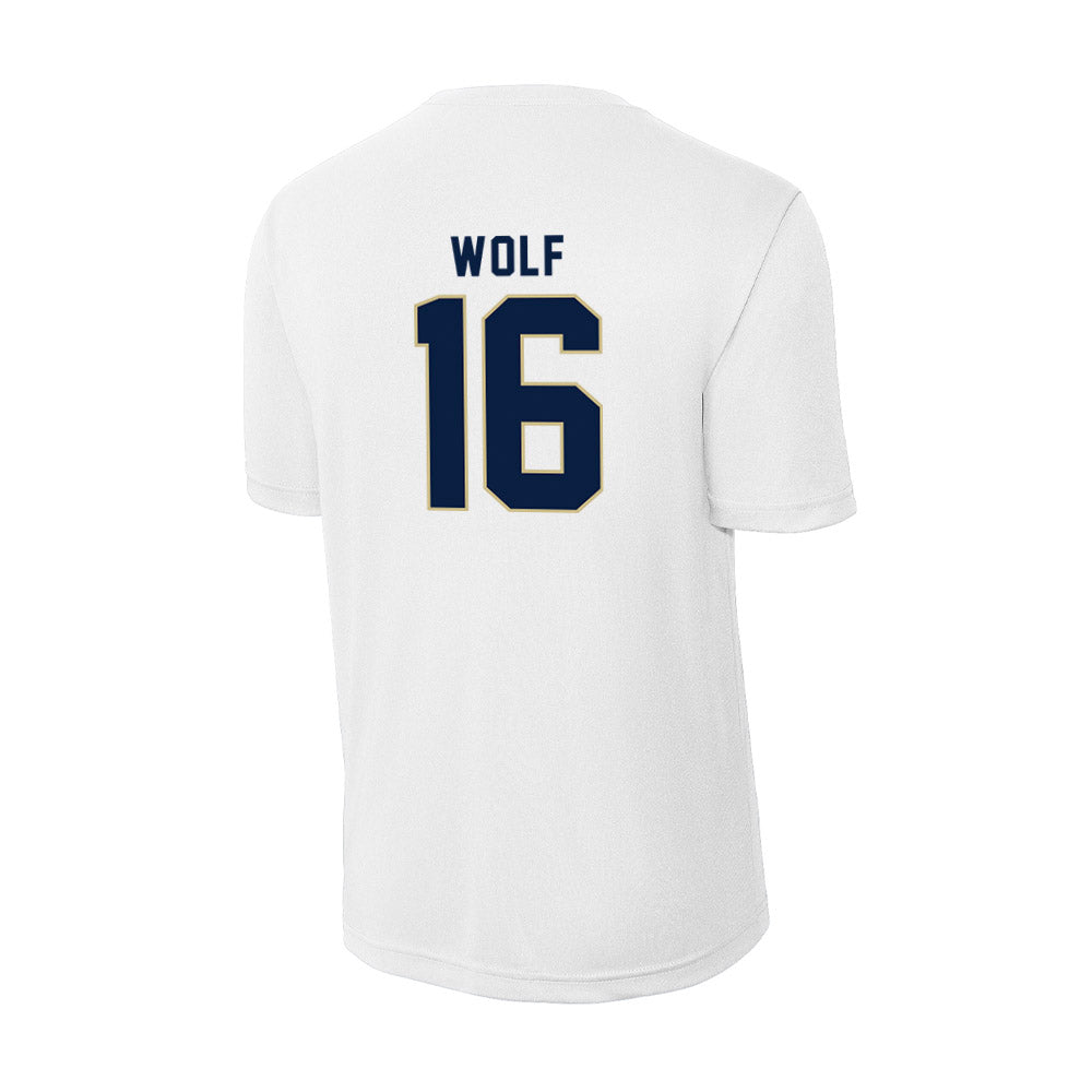 Akron - NCAA Women's Volleyball : Lyndi Wolf - Activewear T-Shirt-1