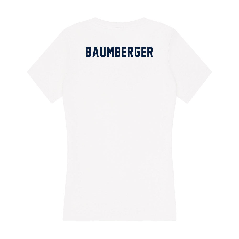 Akron - NCAA Cheerleading : Amaya Baumberger - Women's V-Neck T-Shirt-1