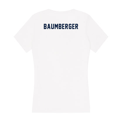 Akron - NCAA Cheerleading : Amaya Baumberger - Women's V-Neck T-Shirt-1