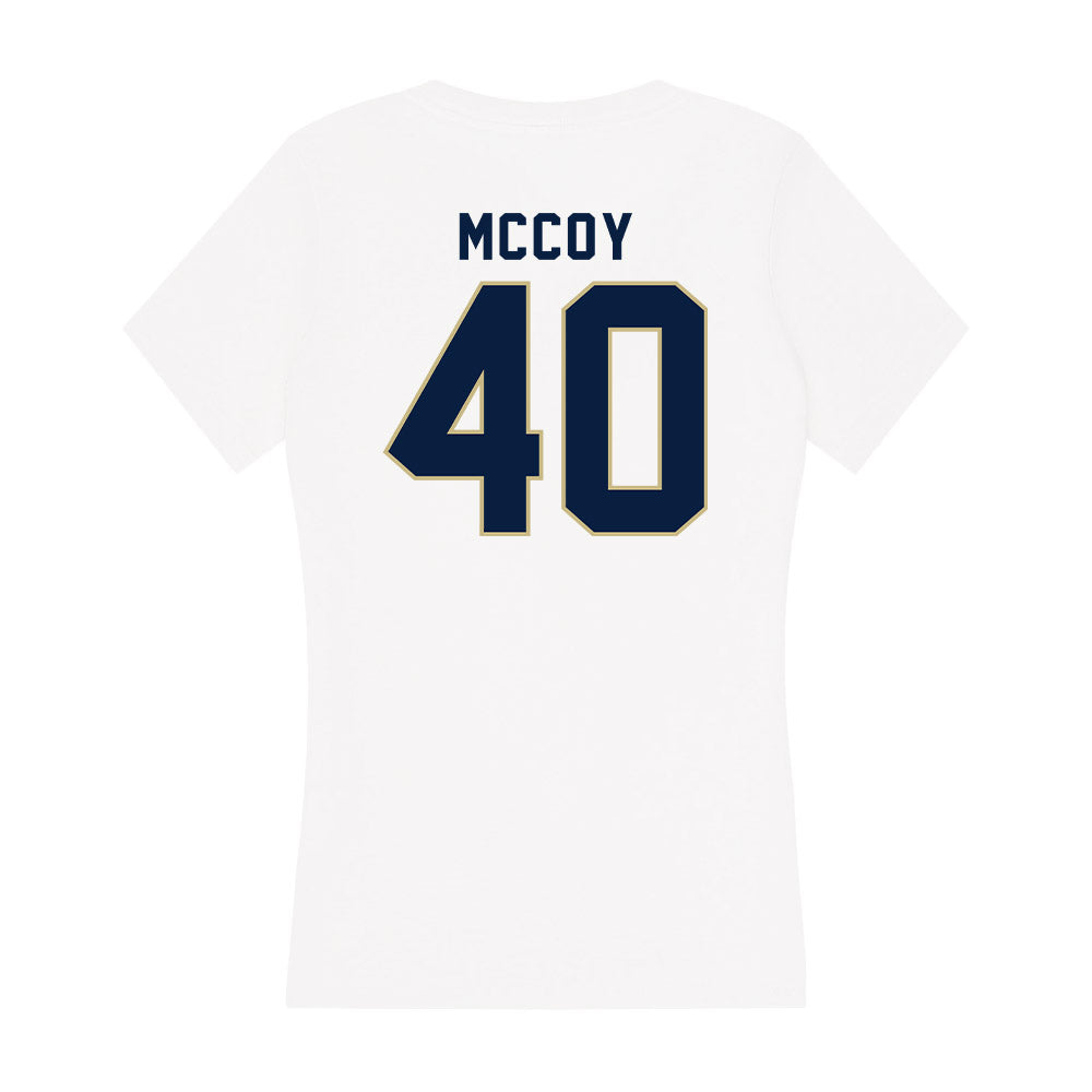 Akron - NCAA Football : Bryan McCoy - Women's V-Neck T-Shirt-1