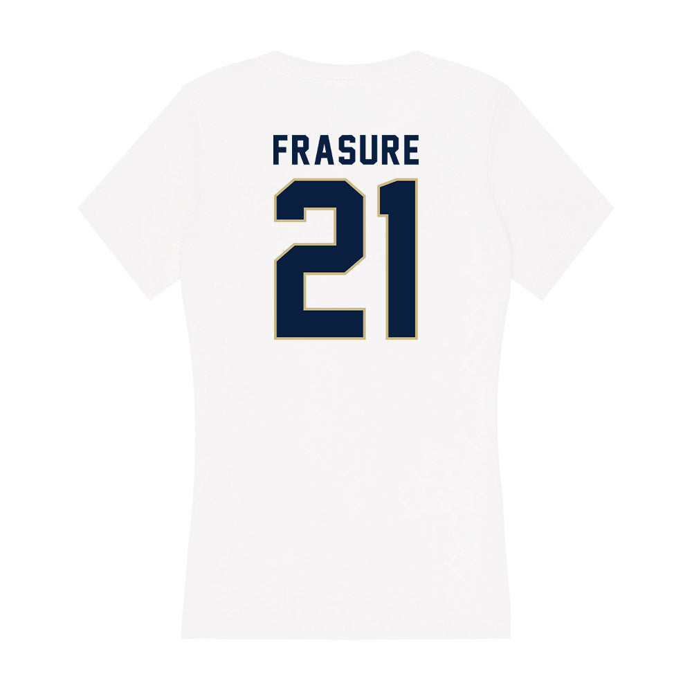 Akron - NCAA Baseball : Jackson Frasure - Women's V-Neck T-Shirt-1