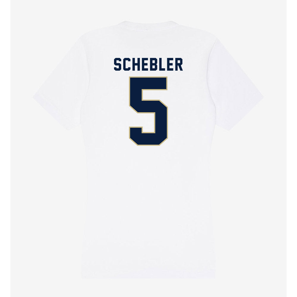 Akron - NCAA Baseball : Charles Schebler - Women's V-Neck T-Shirt-1