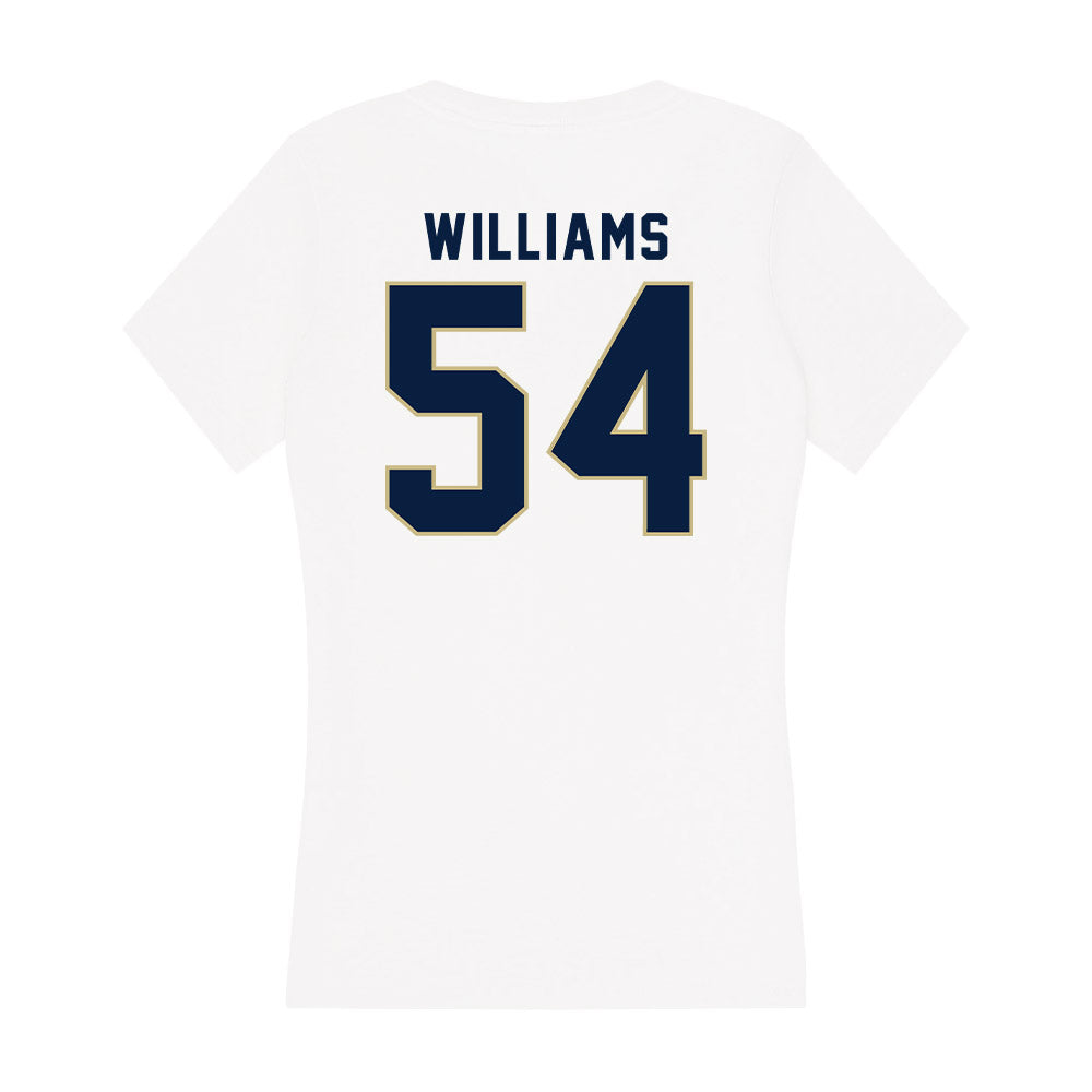 Akron - NCAA Football : Tyhler Williams - Women's V-Neck T-Shirt-1