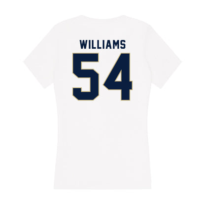 Akron - NCAA Football : Tyhler Williams - Women's V-Neck T-Shirt-1