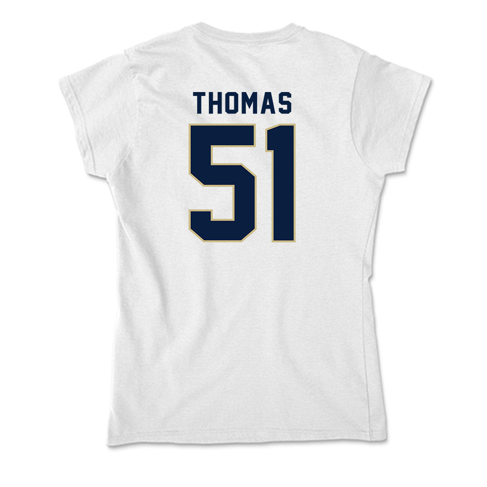 Akron - NCAA Football : DQ Thomas - Soft Style Women’s T-Shirt-1