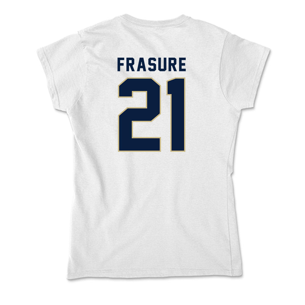 Akron - NCAA Baseball : Jackson Frasure - Soft Style Women’s T-Shirt-1