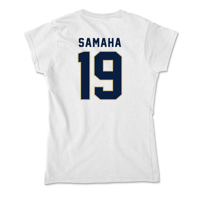 Akron - NCAA Football : adam samaha - Soft Style Women’s T-Shirt-1
