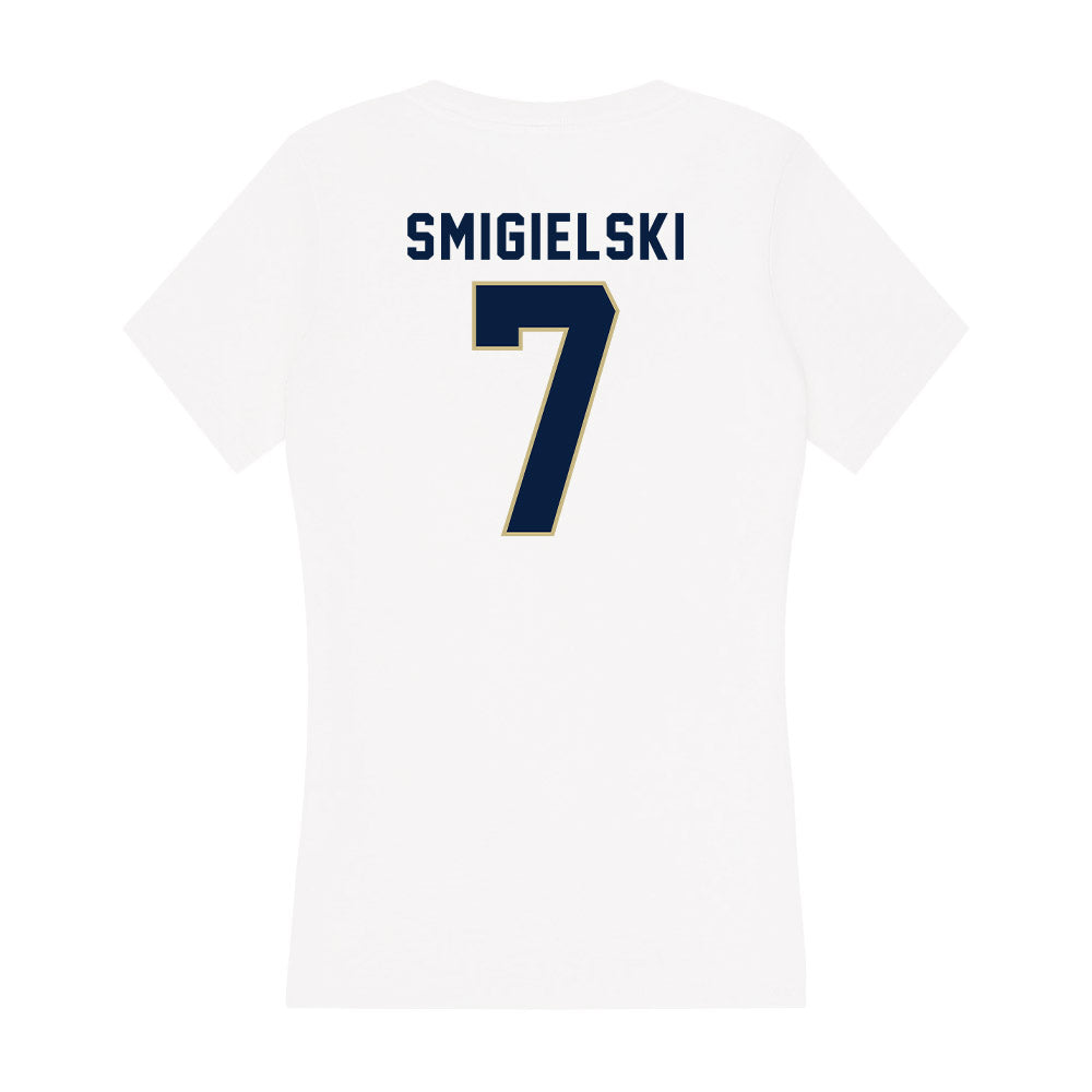 Akron - NCAA Softball : Rachel Smigielski - Women's V-Neck T-Shirt-1