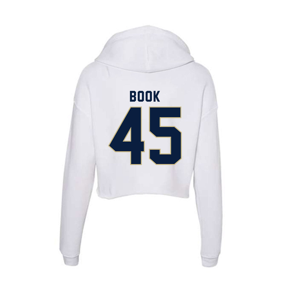 Akron - NCAA Football : Avery Book - Women's Crop Fleece Hoodie-1