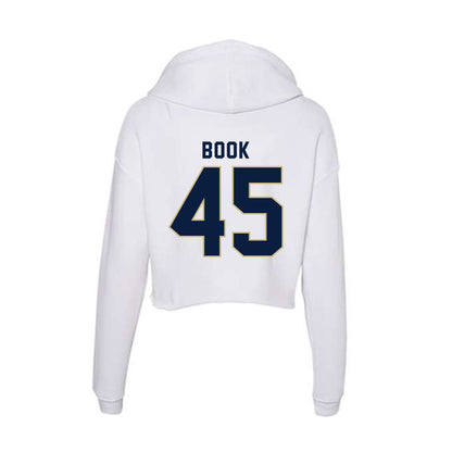 Akron - NCAA Football : Avery Book - Women's Crop Fleece Hoodie-1