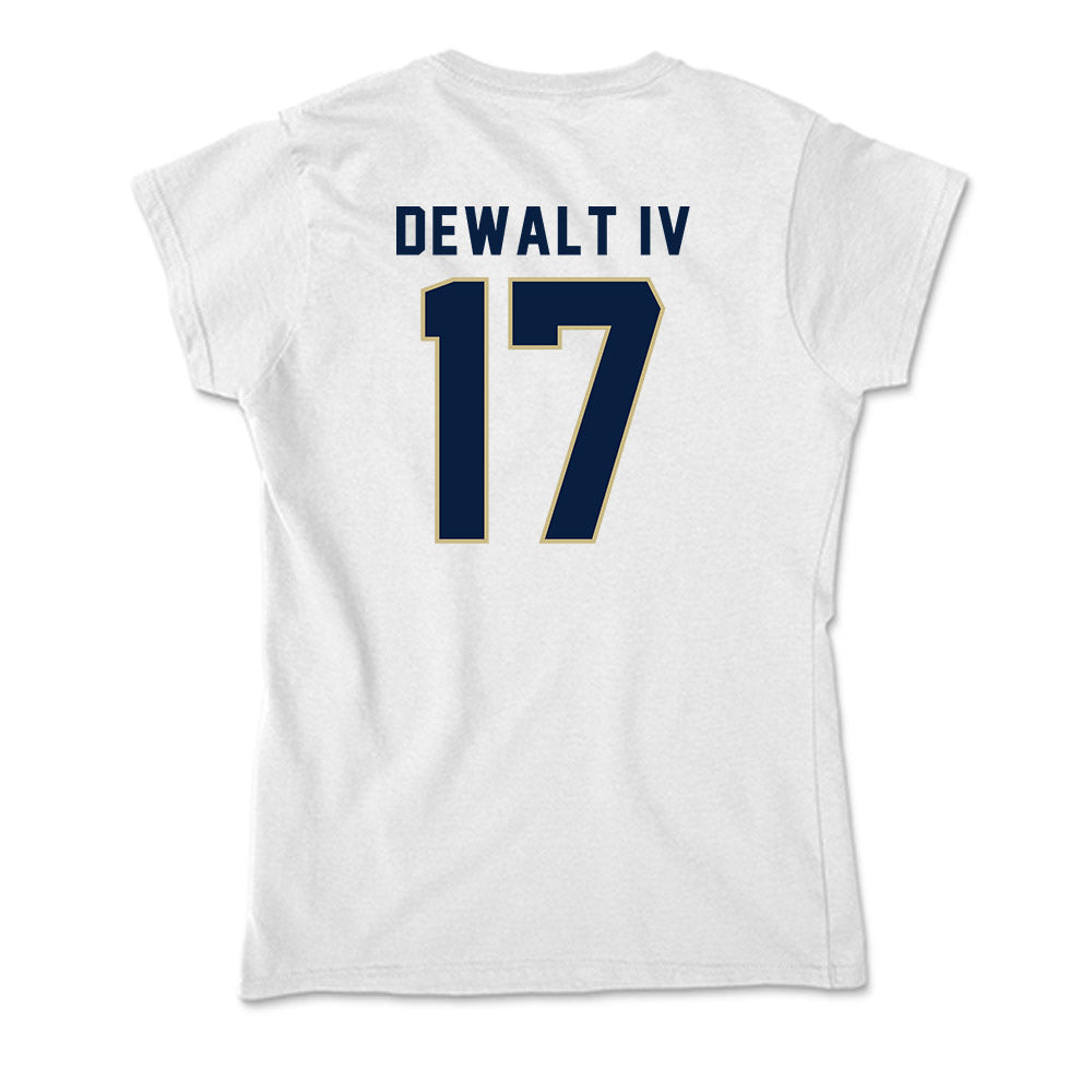 Akron - NCAA Football : Malcolm DeWalt IV - Soft Style Women’s T-Shirt-1