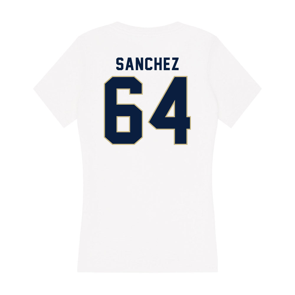 Akron - NCAA Softball : Hailee Sanchez - Women's V-Neck T-Shirt-1