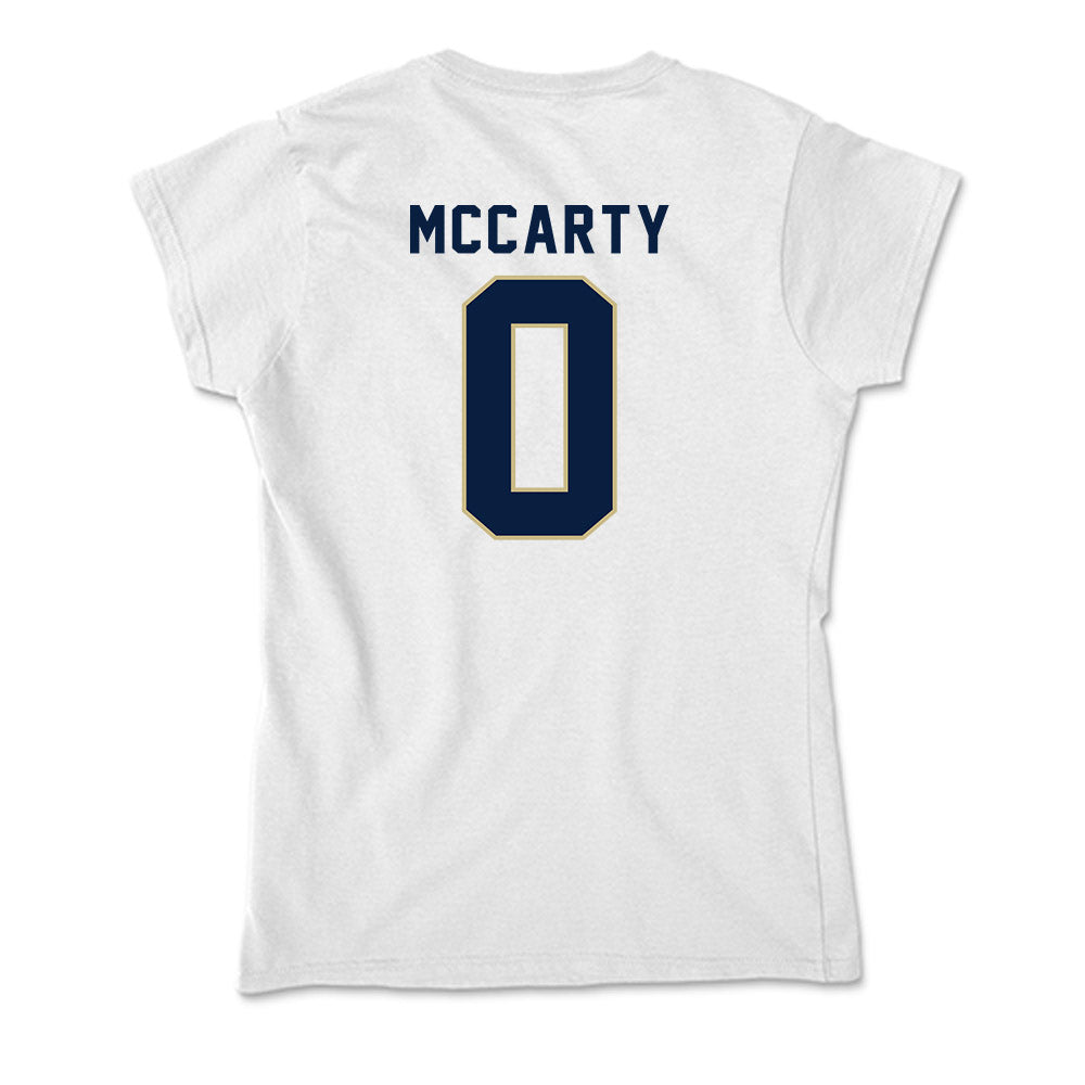 Akron - NCAA Men's Soccer : Lincoln McCarty - Soft Style Women’s T-Shirt-1
