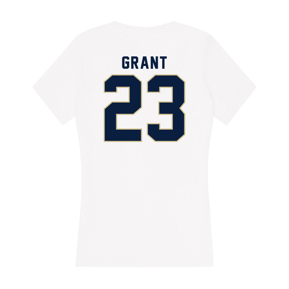 Akron - NCAA Women's Lacrosse : Kayli Grant - Women's V-Neck T-Shirt-1
