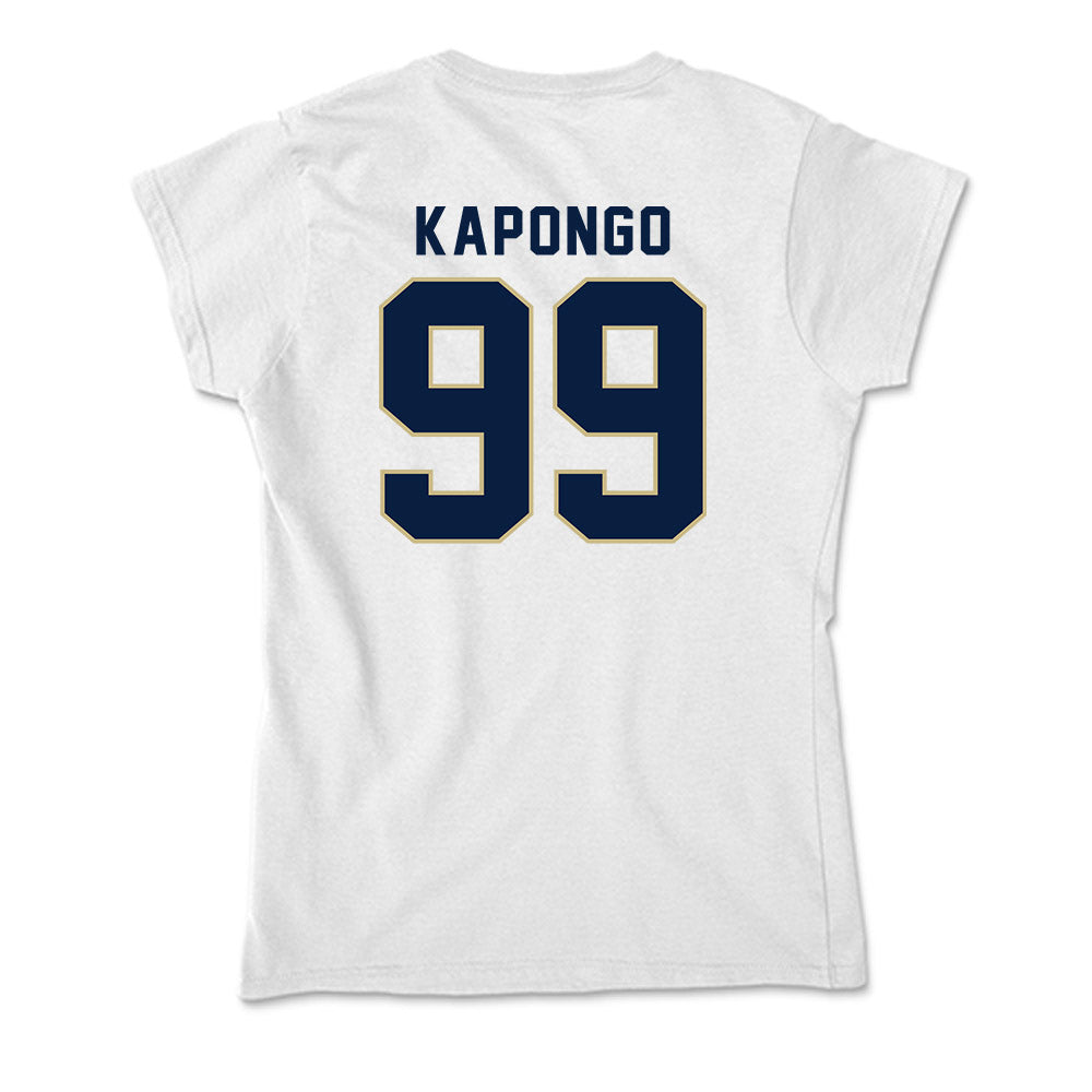 Akron - NCAA Football : Nathan Kapongo - Soft Style Women’s T-Shirt-1