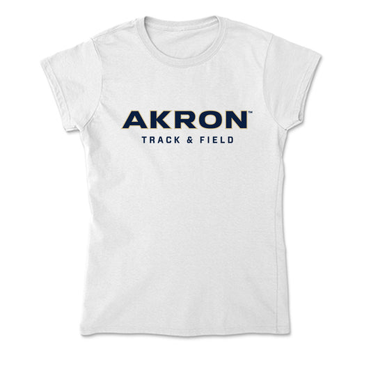 Akron - NCAA Men's Track & Field : Kaden Rambatt - Soft Style Women’s T-Shirt-0