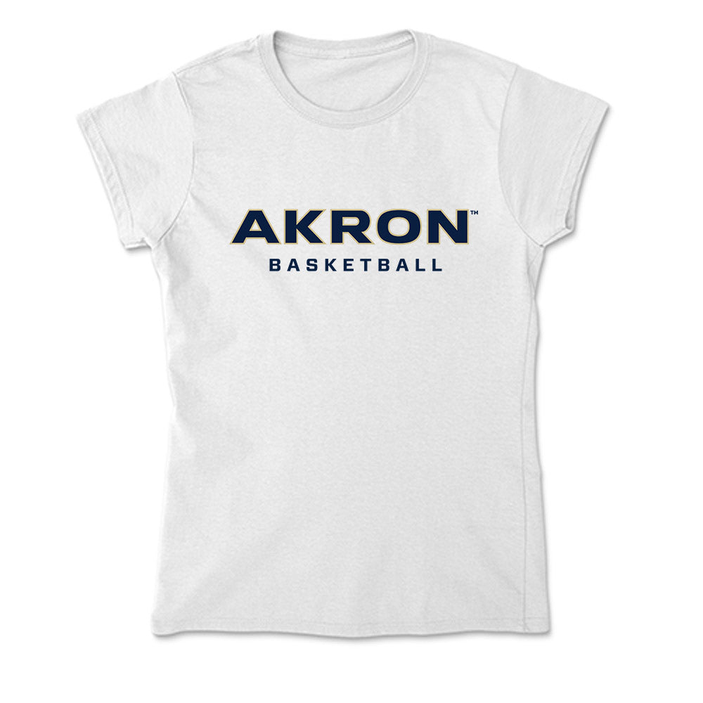 Akron - NCAA Men's Basketball : Sharron Young - Soft Style Women’s T-Shirt-0