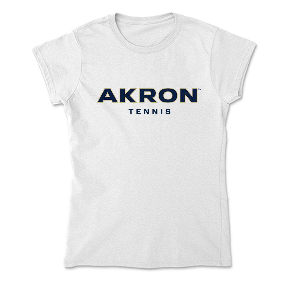 Akron - NCAA Men's Tennis : Kyle Brown - Soft Style Women’s T-Shirt-0