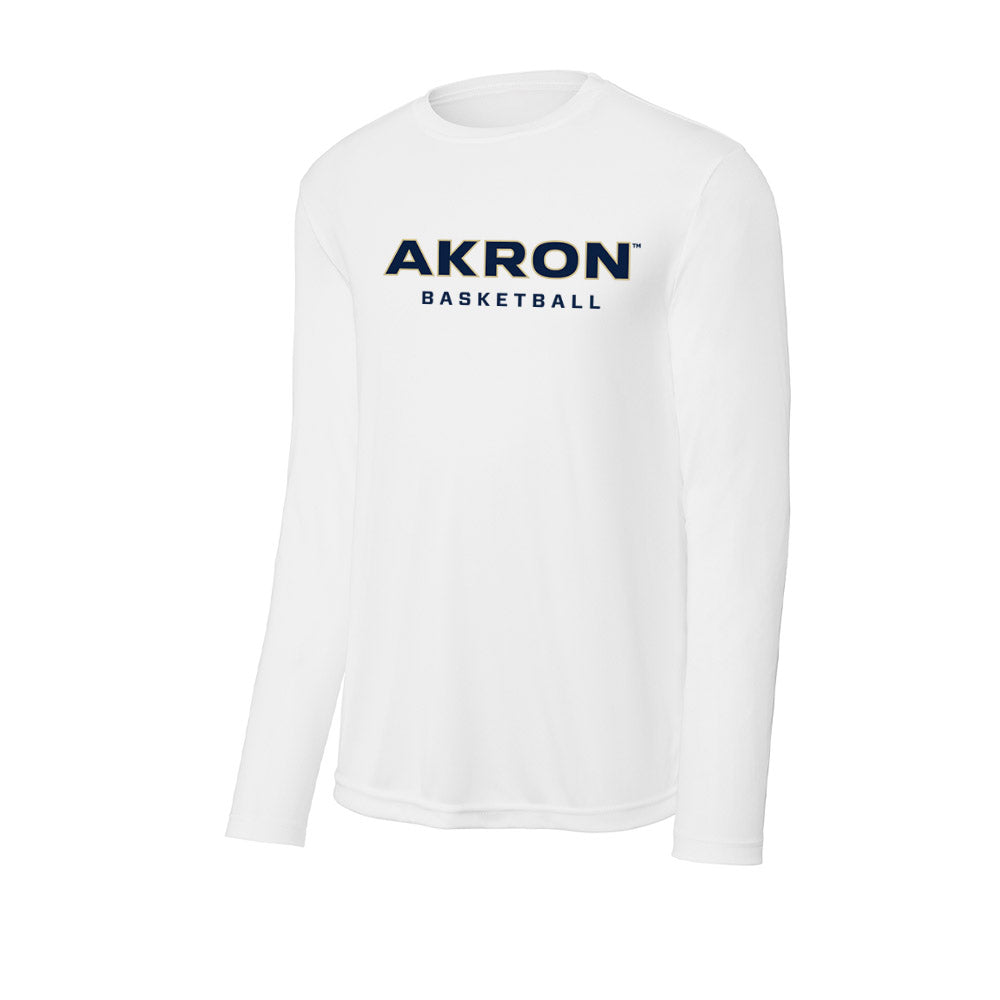 Akron - NCAA Men's Basketball : Evan Wilson - Activewear Long Sleeve T-Shirt