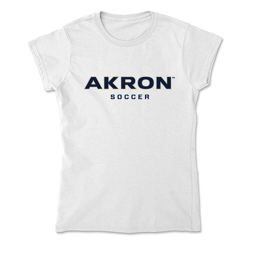 Akron - NCAA Men's Soccer : Lincoln McCarty - Soft Style Women’s T-Shirt-0