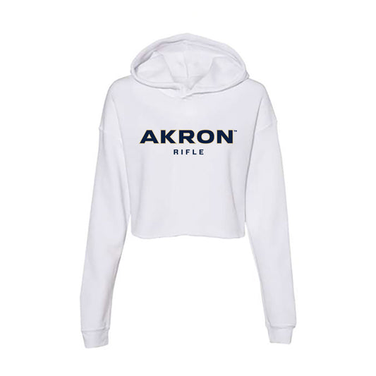 Akron - NCAA Rifle : Kathleen Moran - Women's Crop Fleece Hoodie-0