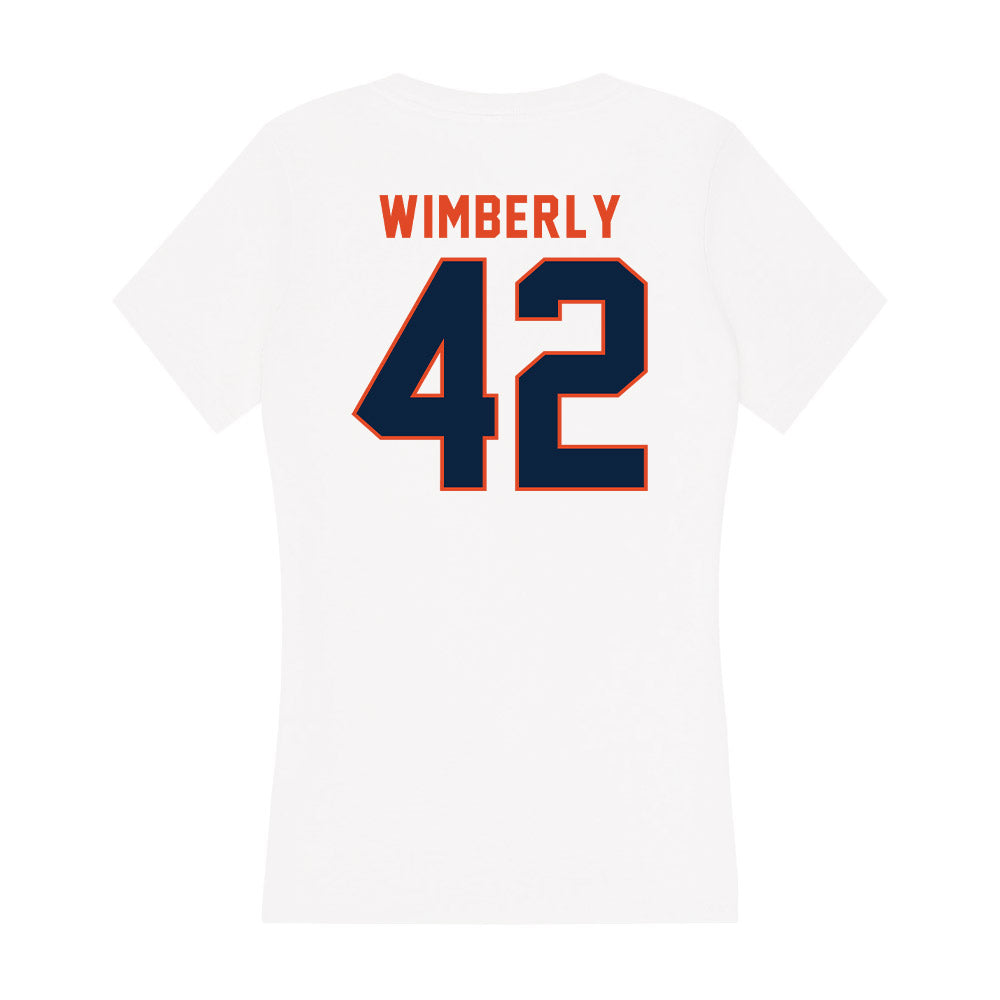 UTSA - NCAA Football : Daemian Wimberly - Women's V-Neck T-Shirt-1