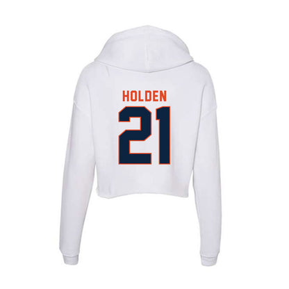 UTSA - NCAA Women's Soccer : Brittany Holden - Women's Crop Fleece Hoodie-1