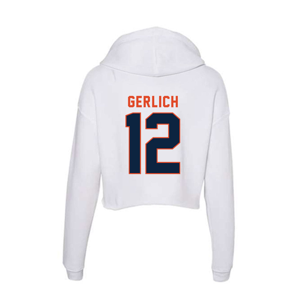 UTSA - NCAA Football : Max Gerlich - Women's Crop Fleece Hoodie-1