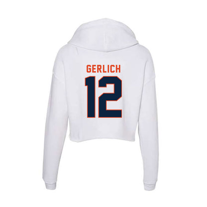 UTSA - NCAA Football : Max Gerlich - Women's Crop Fleece Hoodie-1