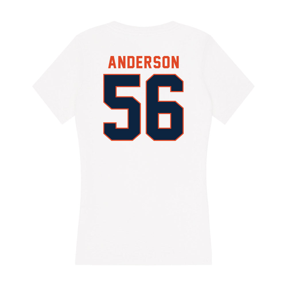 UTSA - NCAA Football : Jackson Anderson - Women's V-Neck T-Shirt-1