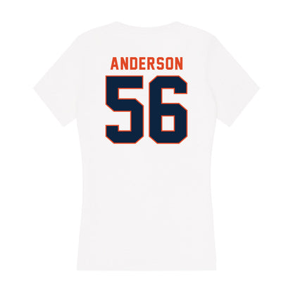 UTSA - NCAA Football : Jackson Anderson - Women's V-Neck T-Shirt-1