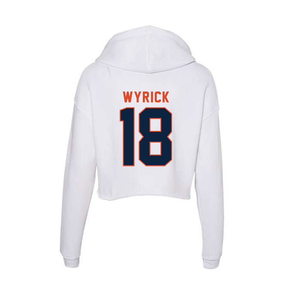 UTSA - NCAA Football : Jimmy Wyrick - Women's Crop Fleece Hoodie-1