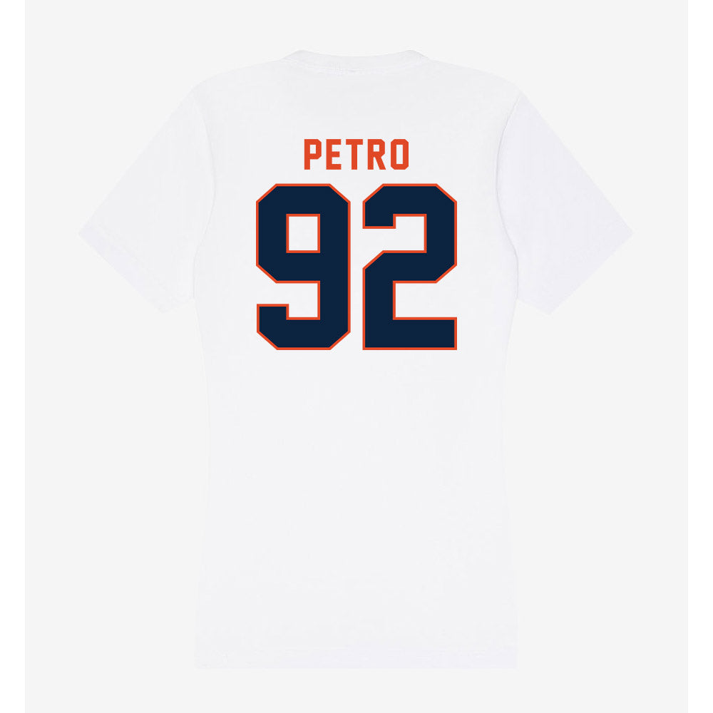 UTSA - NCAA Football : Michael Petro - Women's V-Neck T-Shirt-1