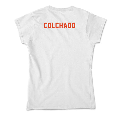 UTSA - NCAA Women's Cross Country : Estefania Colchado - Soft Style Women’s T-Shirt-1