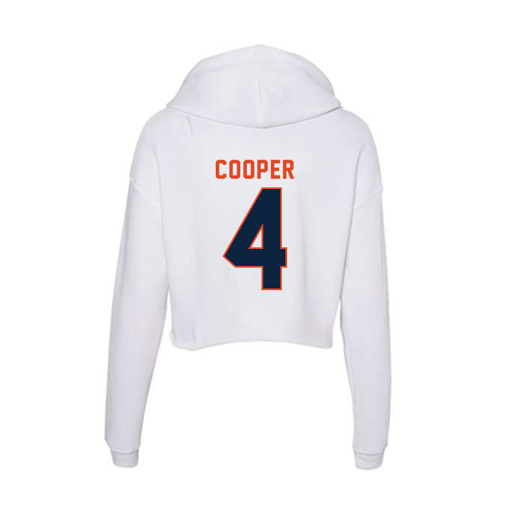 UTSA - NCAA Football : Camron Cooper - Women's Crop Fleece Hoodie-1