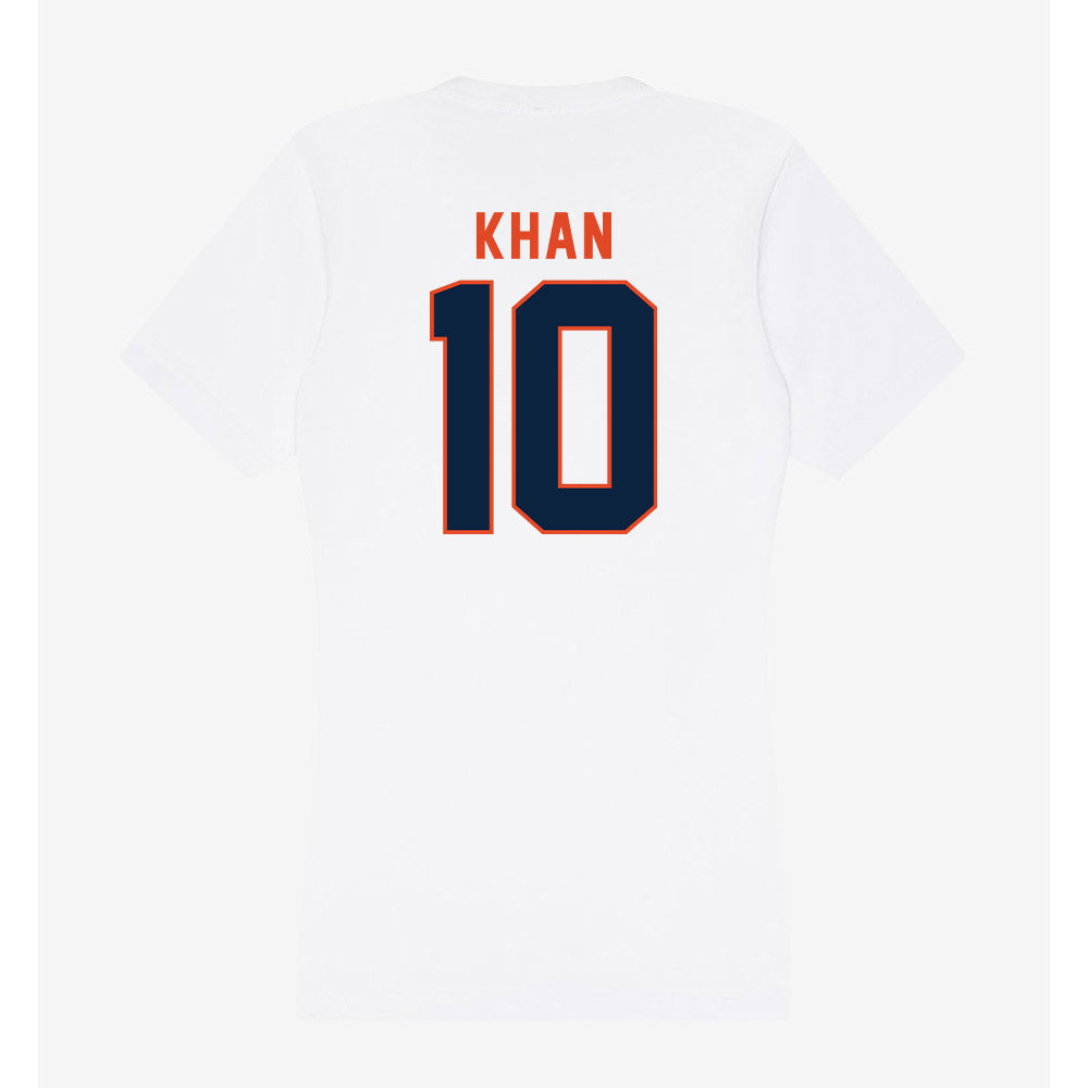 UTSA - NCAA Football : Alpha Khan - Women's V-Neck T-Shirt-1