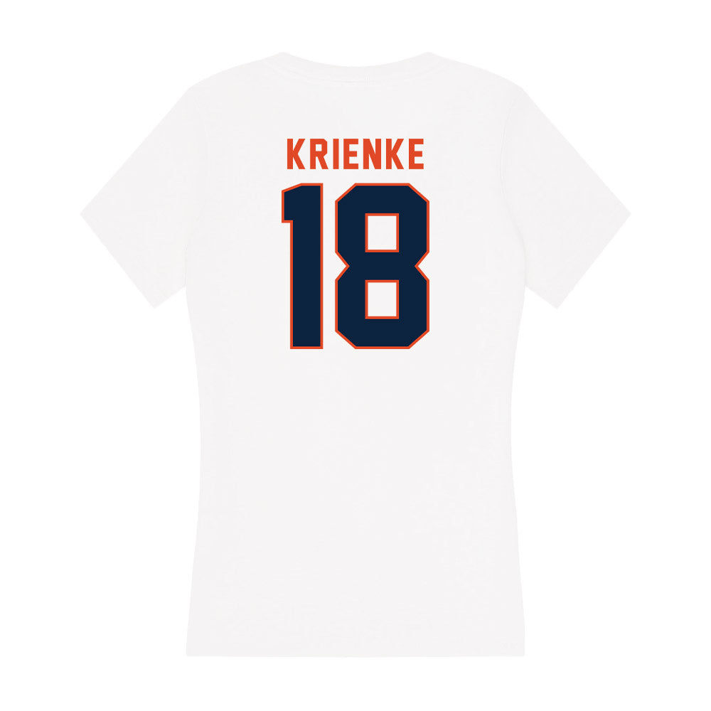 UTSA - NCAA Women's Volleyball : Katelyn Krienke - Women's V-Neck T-Shirt-1