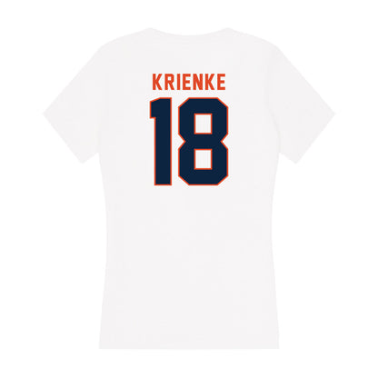 UTSA - NCAA Women's Volleyball : Katelyn Krienke - Women's V-Neck T-Shirt-1